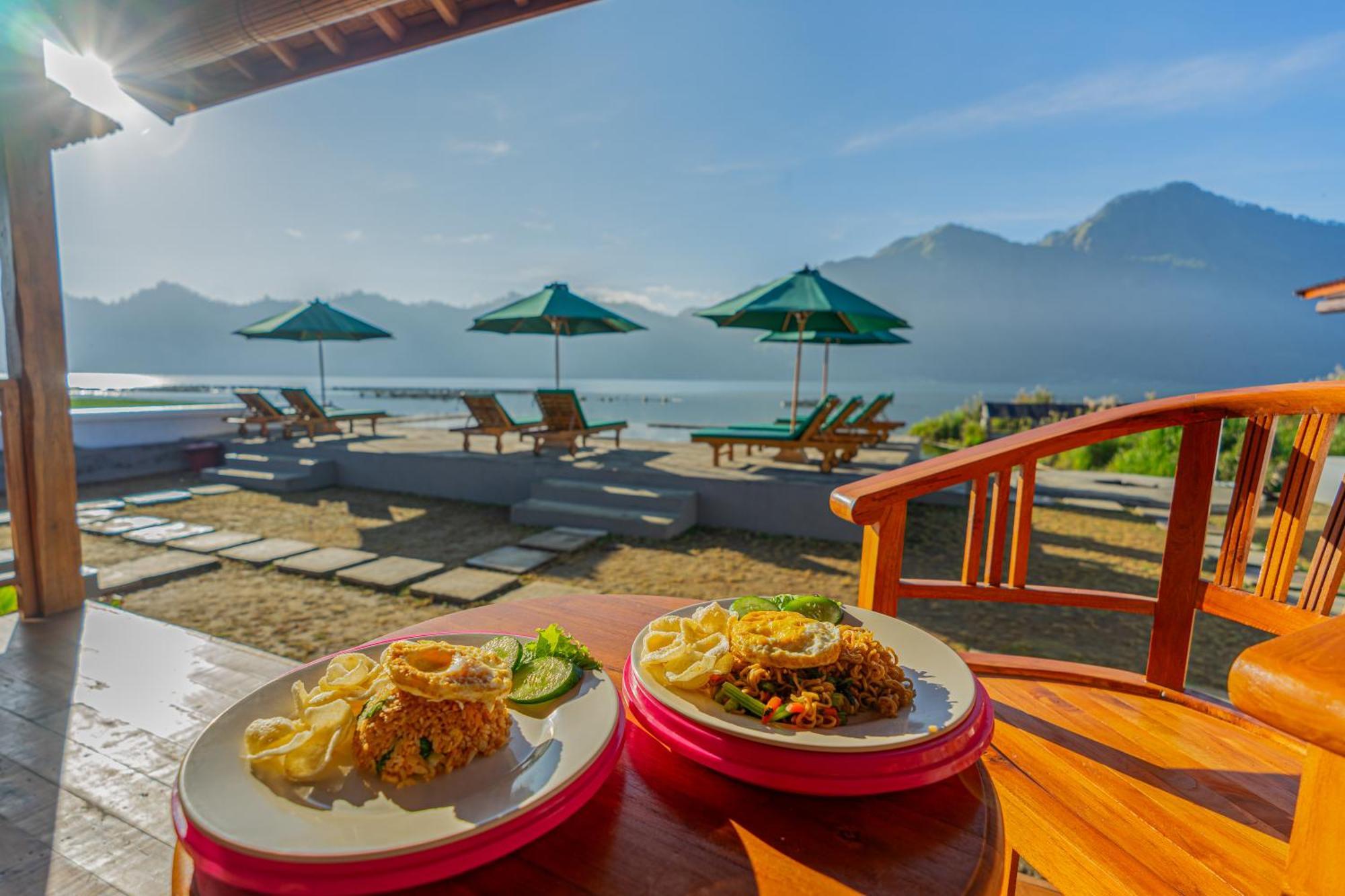 D Sila'S Tepi Danu Villas Kintamani & Natural Hot Spring エクステリア 写真