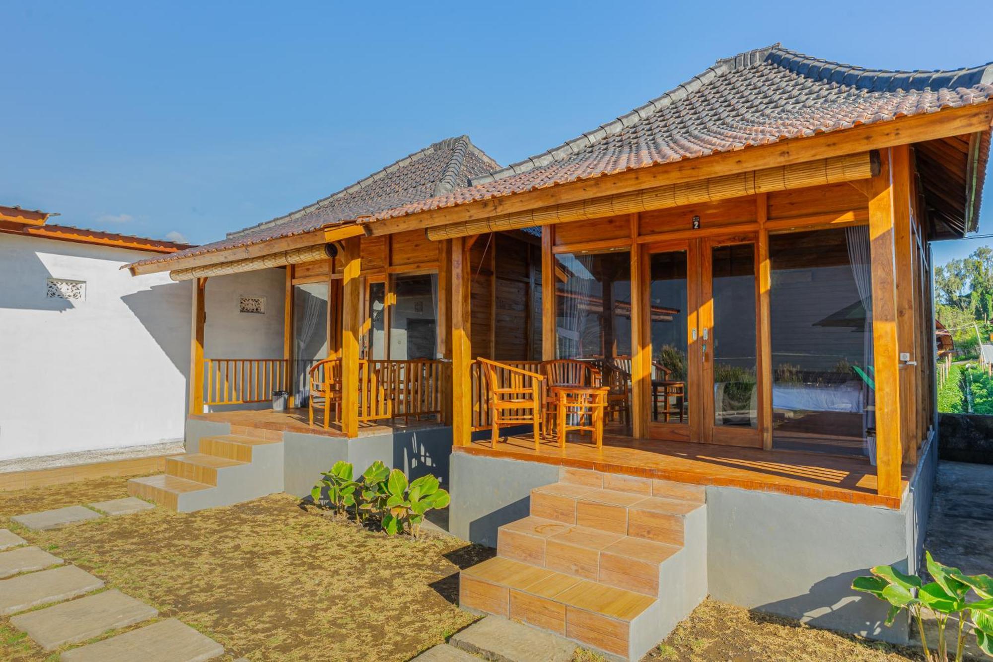 D Sila'S Tepi Danu Villas Kintamani & Natural Hot Spring エクステリア 写真
