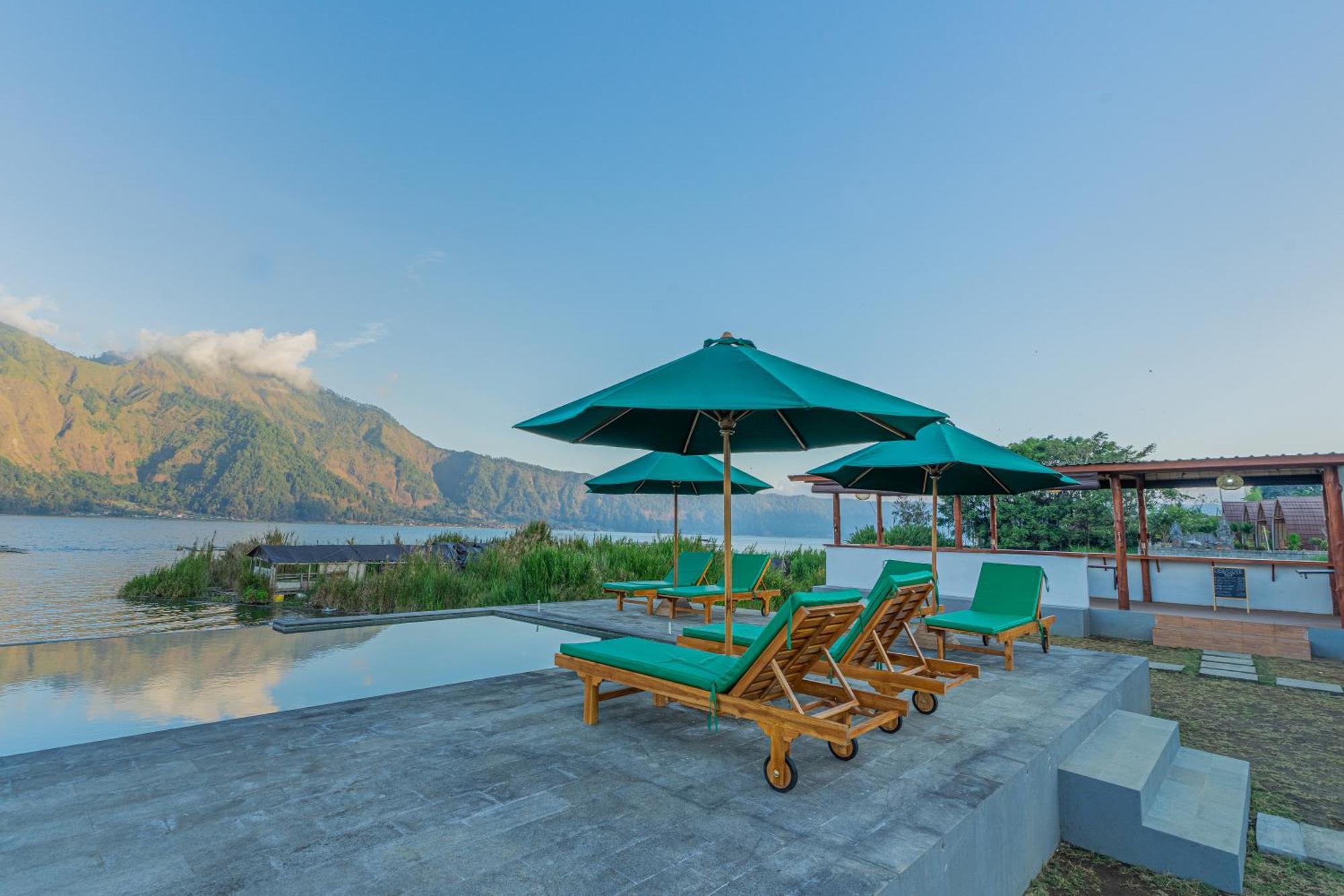 D Sila'S Tepi Danu Villas Kintamani & Natural Hot Spring エクステリア 写真