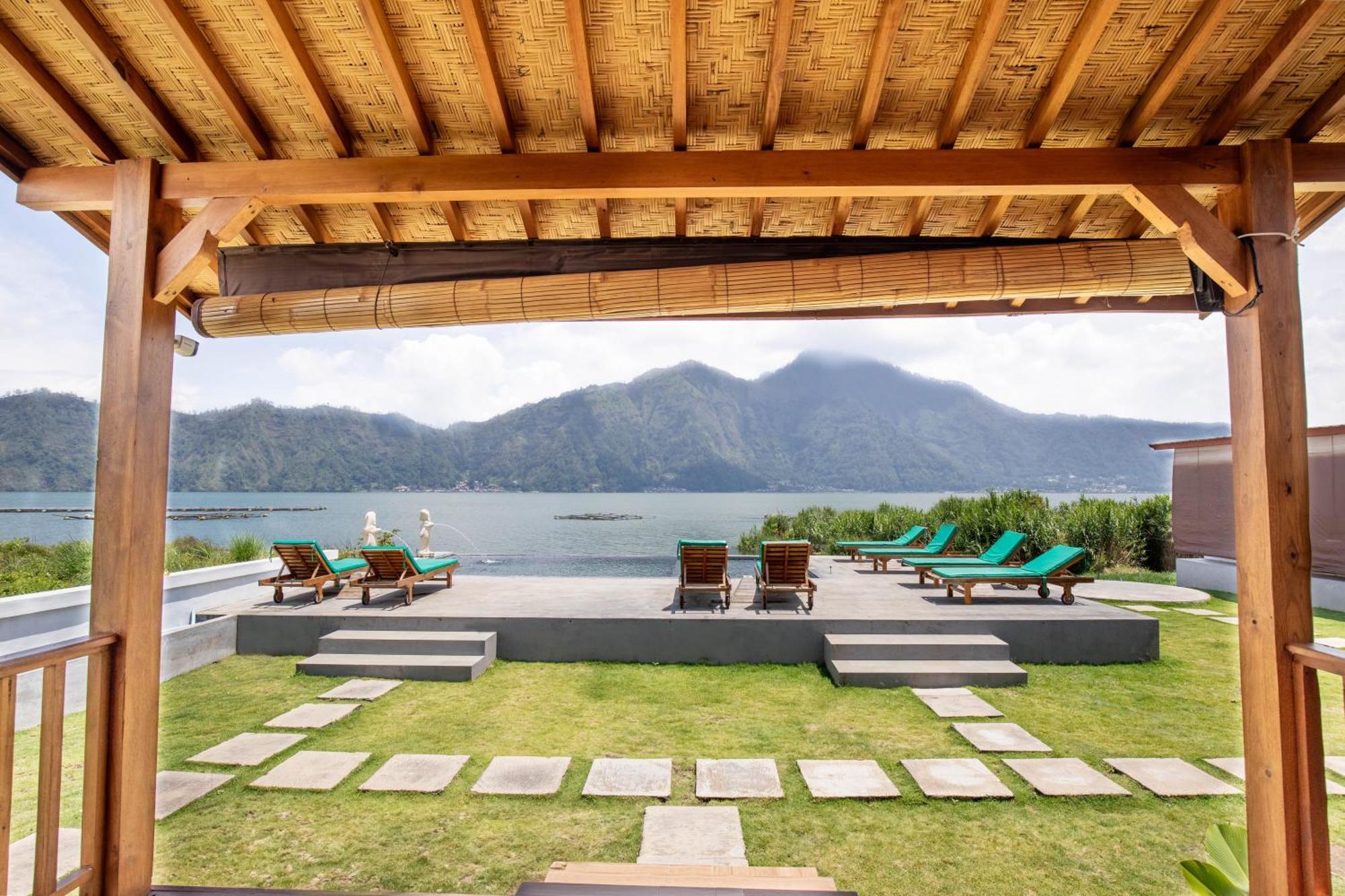 D Sila'S Tepi Danu Villas Kintamani & Natural Hot Spring エクステリア 写真