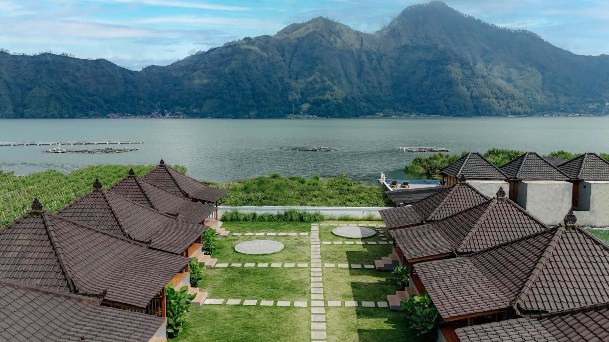 D Sila'S Tepi Danu Villas Kintamani & Natural Hot Spring エクステリア 写真
